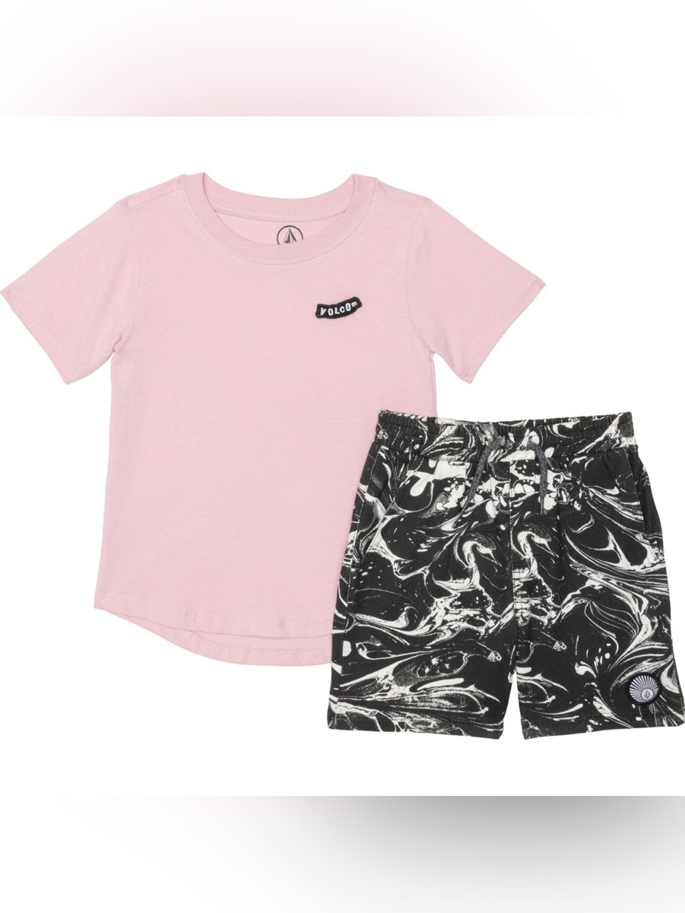 Volcom Little Boys T-Shirt/Shorts Set- Size 6